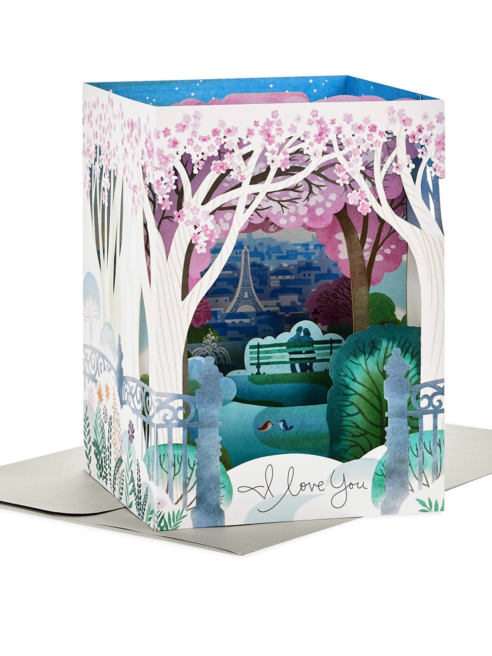 Hallmark Paper Wonder Our Anniversary 3D Pop-up Card With Envelope Love Romantic